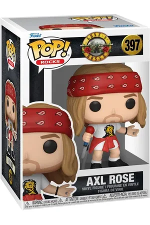 Guns N´Roses Axl Rose Rocks! (Chase Edition möglich) Vinyl Figur 397 - Funko Pop! -figuuri - Funko Shop Europe
