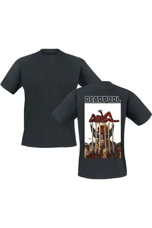 DEADPOOL T-paita - & Wolverine - Striking Pose - S- XXL - varten Miehet