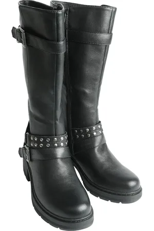 Gothicana Saappaat - High Biker Boots - EU37- EU41 - varten Naiset