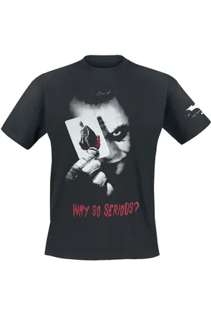 Batman T-paita - The Dark Knight - Why So Serious? - S- XXL - varten Miehet