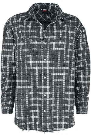 EMP Pitkähihainen - X Urban Classics unisex chequered shirt hame - S- XXL - varten Naiset