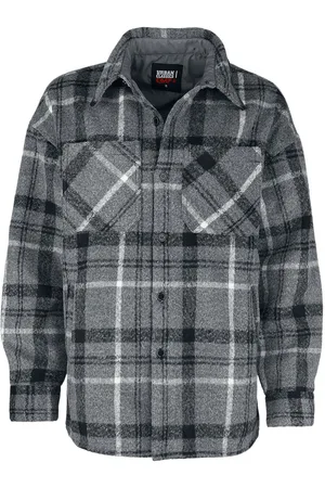 EMP Flanellipaita - X Urban Classics unisex chequered flannel shirt ruutupaita - M- XXL - varten Naiset