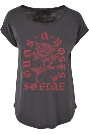 Guns N´Roses T-paita - So Fine Rose - S- XXL - varten Naiset