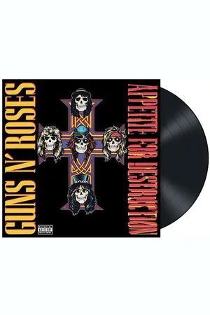 Guns N´Roses LP - Appetite For Destruction - varten