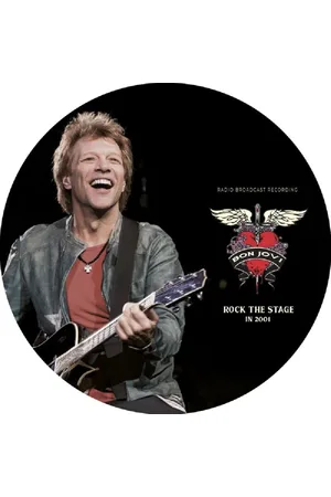 Bon Jovi SINGLE - Rock the stage in 2001 - varten