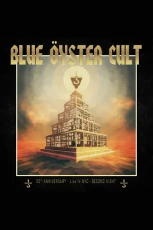 Blue Öyster Cult Blu-Ray - 50th Anniversary live - Second night - varten