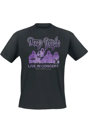 Deep Purple T-paita - Live In Concert - S- XXL - varten Miehet