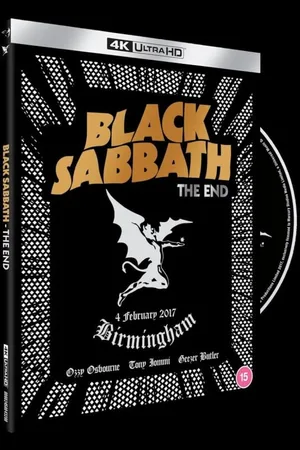 Black Sabbath Blu-Ray - The end (Live in Birmingham) - varten