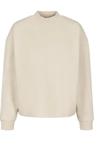 Urban classics Svetari - Ladies Oversized High Neck Crew - S- XL - varten Naiset