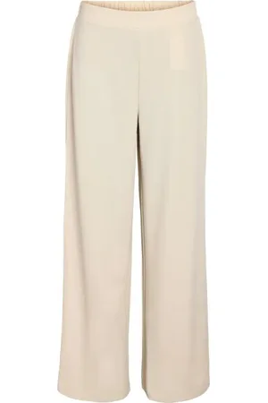 Noisy May Kangashousut - NMBOB HW ELASTIC WIDE TROUSERS JRS NOOS - XS- M - varten Naiset