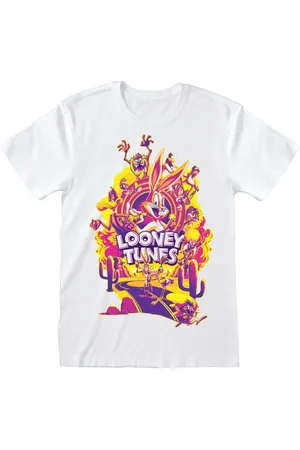 LOONEY TUNES T-paita - M - varten Naiset