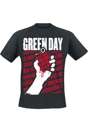 Green Day T-paita - Diagonal Printed - S- XXL - varten Miehet
