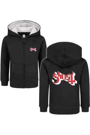 Ghost Lasten vetoketjuhupparit - Metal-Kids - Logo - 92- 164 - varten lapset