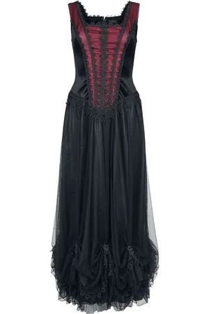 Sinister Gothic Gootti Pitkä mekko - Gothic Longdress - XS- XL - varten Naiset