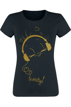 LOONEY TUNES T-paita - Tweety - Music - S- XXL - varten Naiset