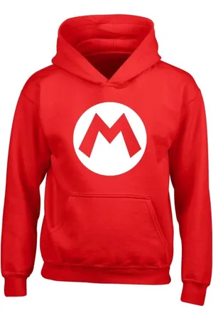 Super Mario Gaming Huppari - Mario Badge - 116- 152 - varten lapset