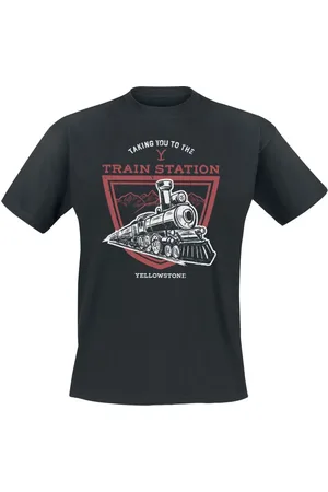 Yellowstone T-paita - Taking You To The Train Station - S- XXL - varten Miehet