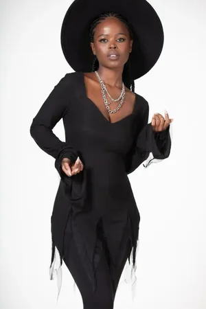 Killstar Gootti Pusero - Distressa Blouse - XS- XL - varten Naiset