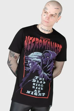 Killstar Gootti T-paita - Necromancer T-shirt - S- M - varten Miehet
