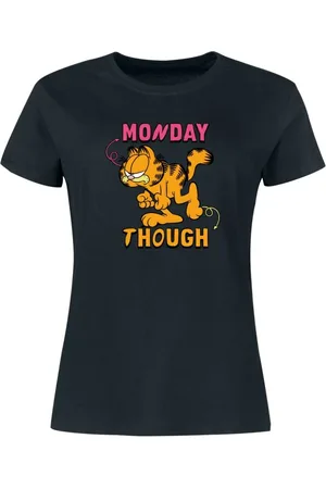 Garfield T-paita - Monday Tough - S- XXL - varten Naiset