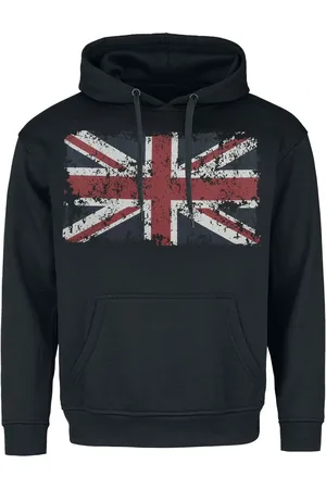GASOLINE BANDIT Huppari - Union Jack - M- XXL - varten Miehet