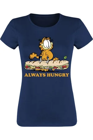 Garfield T-paita - Always Hungry - M- XXL - varten Naiset