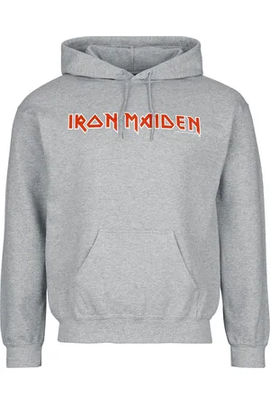 Iron Maiden Huppari - Logo - S- XXL - varten Miehet