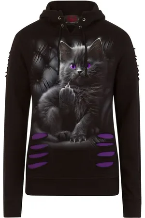 Spiral Huppari - Cattitude - S- XXL - varten Naiset