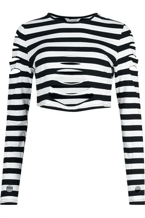 Banned Alternative Pitkähihainen paita - Chantrea Top - XS- S - varten Naiset