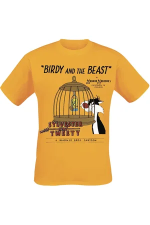 LOONEY TUNES T-paita - Birdie And The Beast - S- XXL - varten Miehet
