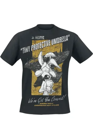 LOONEY TUNES T-paita - Coyote - Tiny Protective Umbrella - S- L - varten Miehet