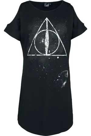 Harry Potter Lyhyt mekko - Deathly Hallows - S- XL - varten Naiset