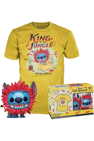 Disney Stitch as Simba - POP!-figuuri & T-paita - Funko Pop! -figuuri - Funko Shop Europe