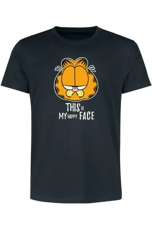 Garfield T-paita - This Is My Happy Face - S- 3XL - varten Miehet