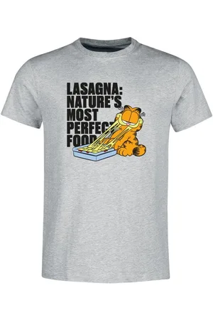 Garfield T-paita - Lasagna: Nature`s Most Perfect Food - S- 3XL - varten Miehet