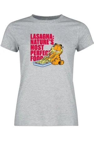 Garfield T-paita - Lasagna Girl Shirt - M- XXL - varten Naiset