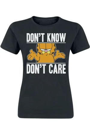 Garfield T-paita - Don`t Know - Don`t Care - S- XXL - varten Naiset