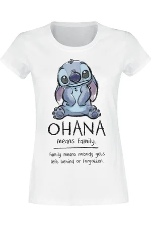 Disney Disney T-paita - Ohana Means Family - XS- XXL - varten Naiset