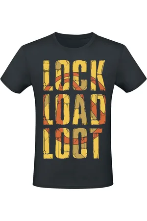 Borderlands Gaming T-paita - 3 - Lock Load Loot - S- XL - varten Miehet