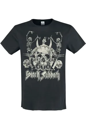 Black Sabbath T-paita - Amplified Collection - Dancing Skulls - S- 3XL - varten Miehet