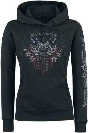 Five Finger Death Punch Huppari - Eagle Color - S- XL - varten Naiset