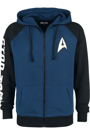 Star Trek Vetoketjuhuppari - NCC-1701 - S- M - varten Miehet