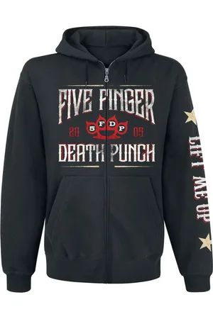 Five Finger Death Punch Vetoketjuhuppari - Laurel Emblem - S- XXL - varten Miehet