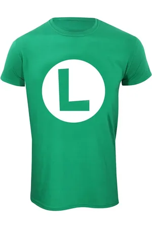 Super Mario Gaming T-paita - Luigi Badge - S- XXL - varten