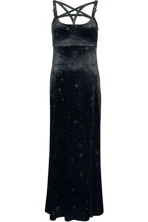 Killstar Gootti Pitkä mekko - Coma Star Maxi Dress - XS- L - varten Naiset