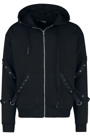 Heartless Gootti Vetoketjuhuppari - Cosmo Hood - XL - varten Miehet