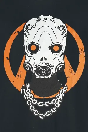 Borderlands Gaming T-paita - Psycho Chain - S- XXL - varten Miehet