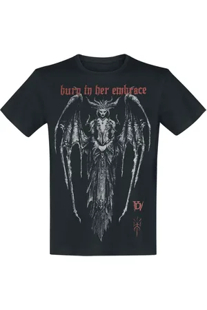Diablo Gaming T-paita - IV - Burn in her embrace - S- XL - varten Miehet
