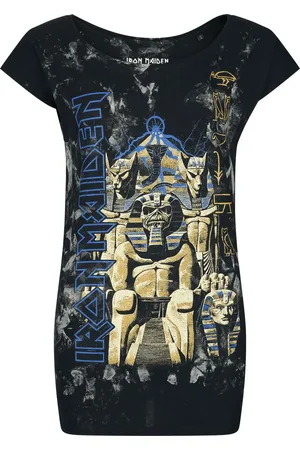 Iron Maiden T-paita - Powerslave - S- XXL - varten Naiset