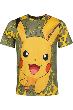 Pokemon Gaming T-paita - Pikachu Lightning - S- XXL - varten Miehet